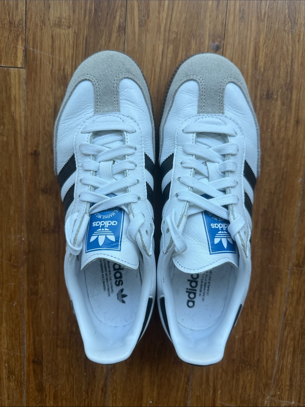 ADIDAS WHITE SAMBA OG - Picture 6 of 17